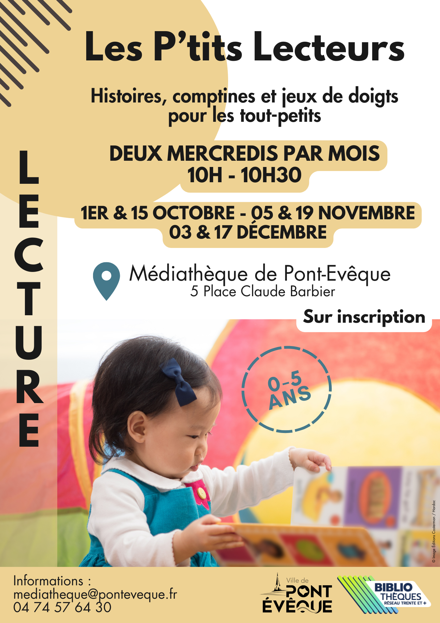 Affiche Les P'tits Lecteurs