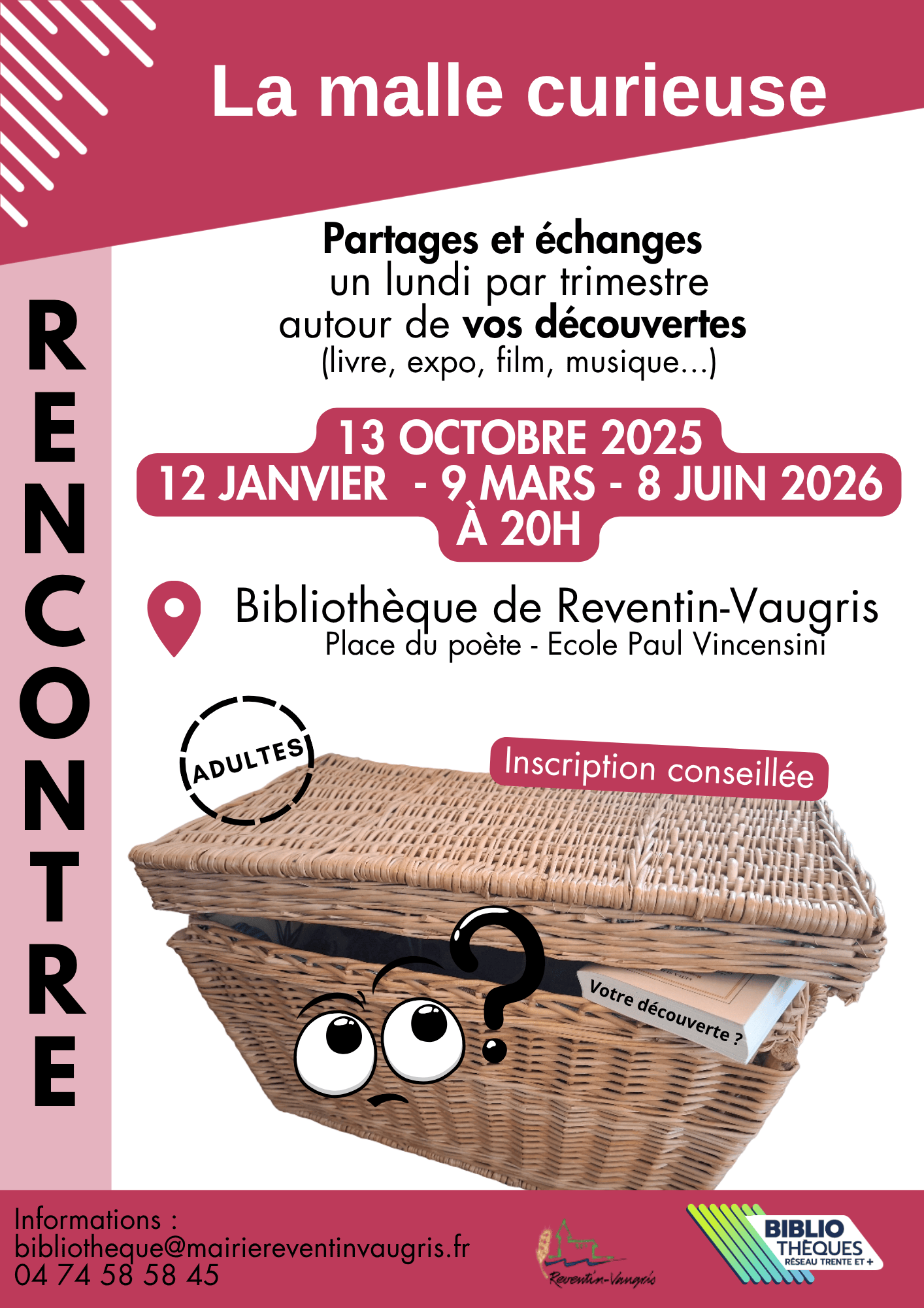 Affiche malle curieuse